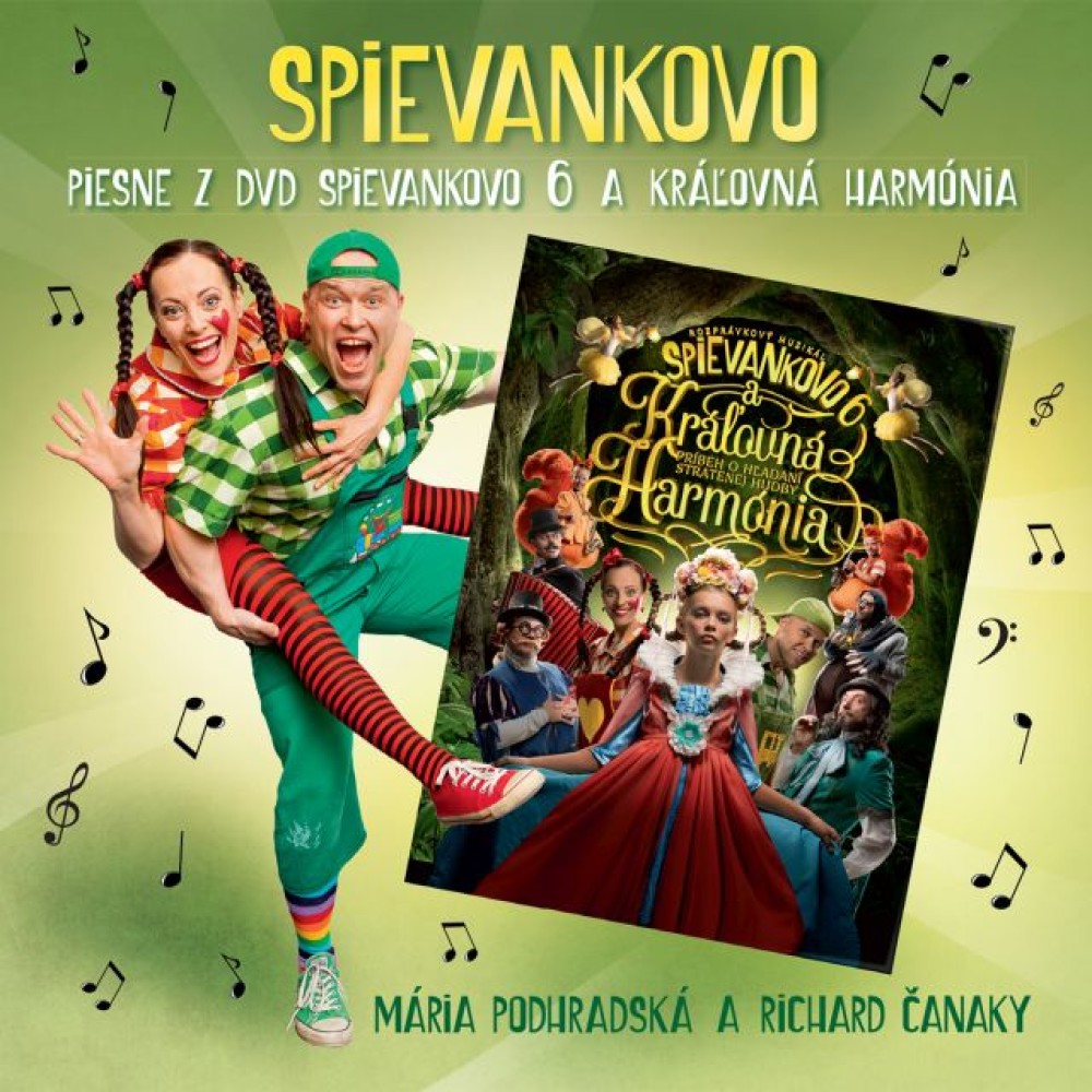 CD - Piesne z DVD Spievankovo 6